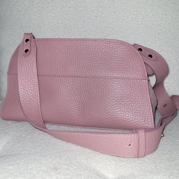 Anna Paola Handbags - Chic Pink Crossbody Bag (Leather)